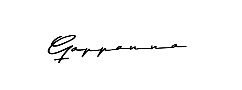 Also we have Gappanna name is the best signature style. Create professional handwritten signature collection using Asem Kandis PERSONAL USE autograph style. Gappanna signature style 9 images and pictures png