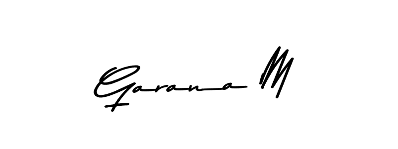Best and Professional Signature Style for Garana M. Asem Kandis PERSONAL USE Best Signature Style Collection. Garana M signature style 9 images and pictures png