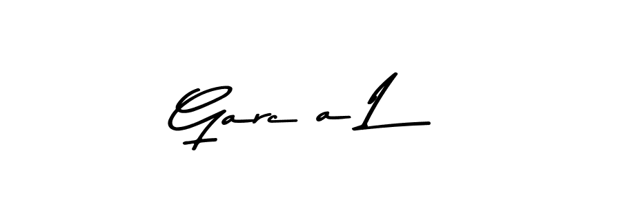 Also You can easily find your signature by using the search form. We will create García L name handwritten signature images for you free of cost using Asem Kandis PERSONAL USE sign style. García L signature style 9 images and pictures png