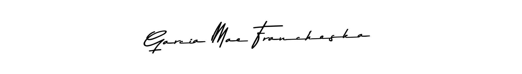 Similarly Asem Kandis PERSONAL USE is the best handwritten signature design. Signature creator online .You can use it as an online autograph creator for name Garcia Mae Francheska. Garcia Mae Francheska signature style 9 images and pictures png