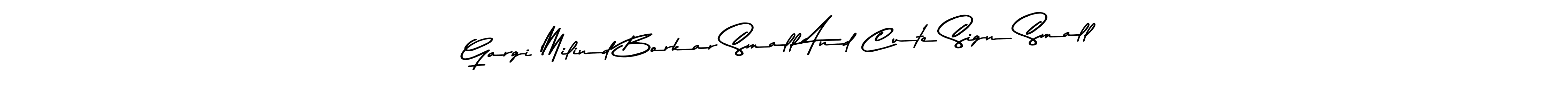 The best way (Asem Kandis PERSONAL USE) to make a short signature is to pick only two or three words in your name. The name Gargi Milind Borkar Small And Cute Sign Small include a total of six letters. For converting this name. Gargi Milind Borkar Small And Cute Sign Small signature style 9 images and pictures png