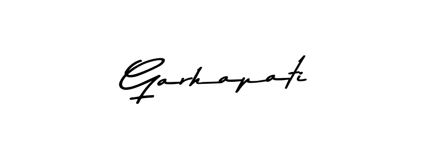 Make a beautiful signature design for name Garhapati. Use this online signature maker to create a handwritten signature for free. Garhapati signature style 9 images and pictures png