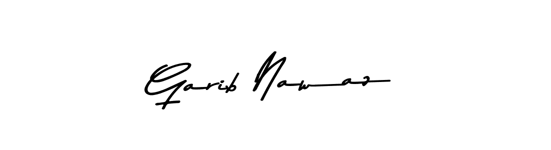 Use a signature maker to create a handwritten signature online. With this signature software, you can design (Asem Kandis PERSONAL USE) your own signature for name Garib Nawaz. Garib Nawaz signature style 9 images and pictures png