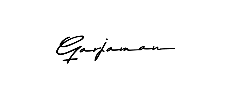 How to make Garjaman name signature. Use Asem Kandis PERSONAL USE style for creating short signs online. This is the latest handwritten sign. Garjaman signature style 9 images and pictures png