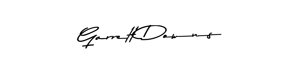 Garrett Downs stylish signature style. Best Handwritten Sign (Asem Kandis PERSONAL USE) for my name. Handwritten Signature Collection Ideas for my name Garrett Downs. Garrett Downs signature style 9 images and pictures png