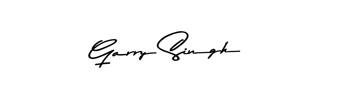 Design your own signature with our free online signature maker. With this signature software, you can create a handwritten (Asem Kandis PERSONAL USE) signature for name Garry Singh. Garry Singh signature style 9 images and pictures png