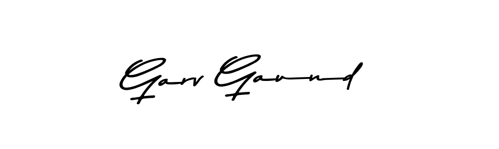 You should practise on your own different ways (Asem Kandis PERSONAL USE) to write your name (Garv Gaund) in signature. don't let someone else do it for you. Garv Gaund signature style 9 images and pictures png