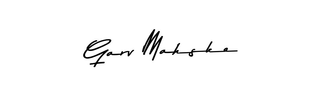 This is the best signature style for the Garv Mahske name. Also you like these signature font (Asem Kandis PERSONAL USE). Mix name signature. Garv Mahske signature style 9 images and pictures png