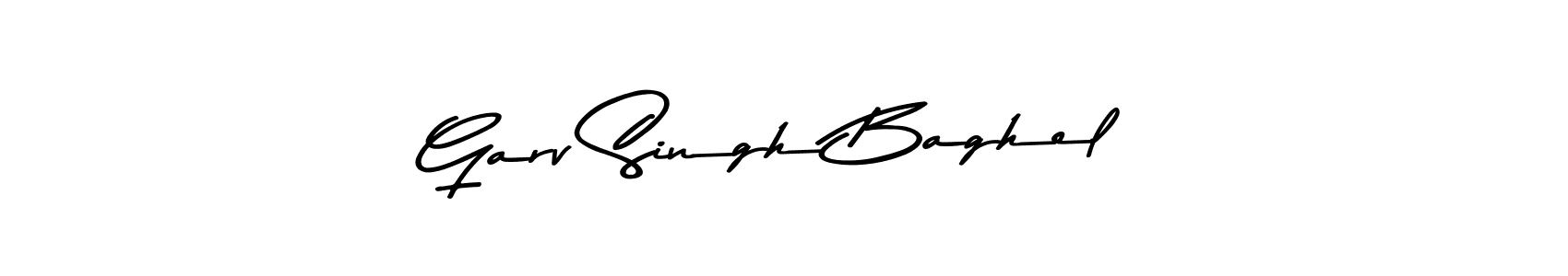 Make a beautiful signature design for name Garv Singh Baghel. With this signature (Asem Kandis PERSONAL USE) style, you can create a handwritten signature for free. Garv Singh Baghel signature style 9 images and pictures png