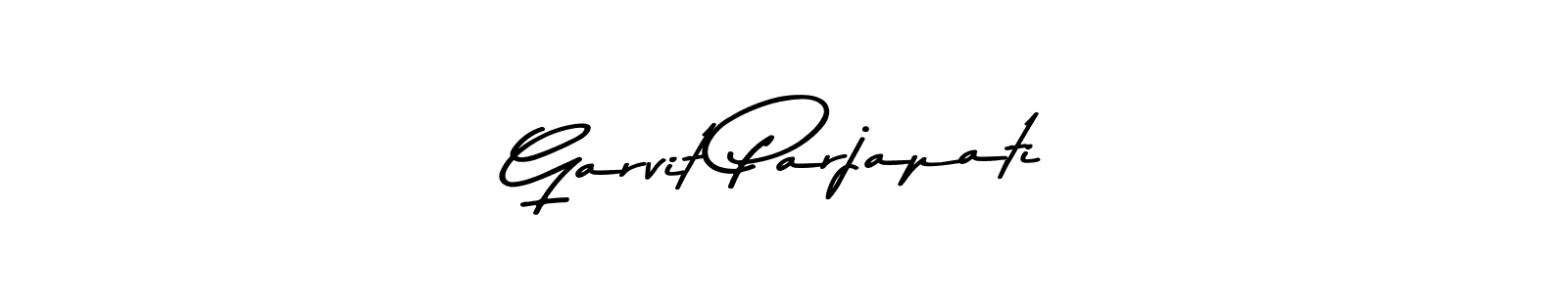 This is the best signature style for the Garvit Parjapati name. Also you like these signature font (Asem Kandis PERSONAL USE). Mix name signature. Garvit Parjapati signature style 9 images and pictures png