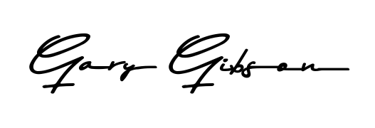 You should practise on your own different ways (Asem Kandis PERSONAL USE) to write your name (Gary Gibson) in signature. Don't let someone else do it for you. Gary Gibson signature style 9 images and pictures png