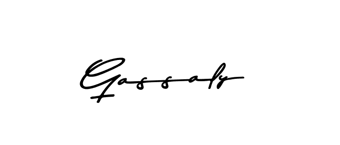 Here are the top 10 professional signature styles for the name Gassaly. These are the best autograph styles you can use for your name. Gassaly signature style 9 images and pictures png