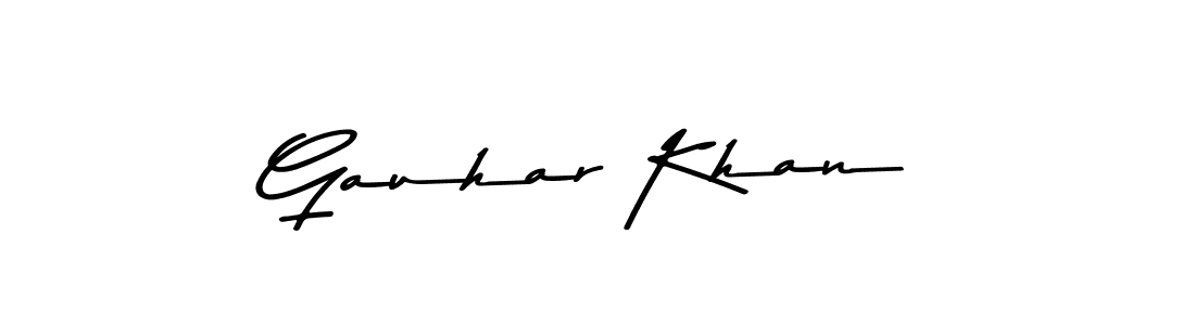 Gauhar Khan stylish signature style. Best Handwritten Sign (Asem Kandis PERSONAL USE) for my name. Handwritten Signature Collection Ideas for my name Gauhar Khan. Gauhar Khan signature style 9 images and pictures png