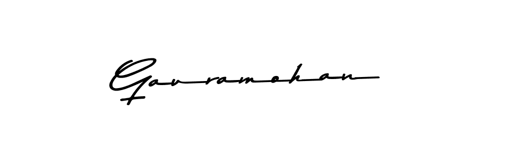 You should practise on your own different ways (Asem Kandis PERSONAL USE) to write your name (Gauramohan) in signature. don't let someone else do it for you. Gauramohan signature style 9 images and pictures png