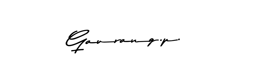 How to make Gaurang.p. signature? Asem Kandis PERSONAL USE is a professional autograph style. Create handwritten signature for Gaurang.p. name. Gaurang.p. signature style 9 images and pictures png