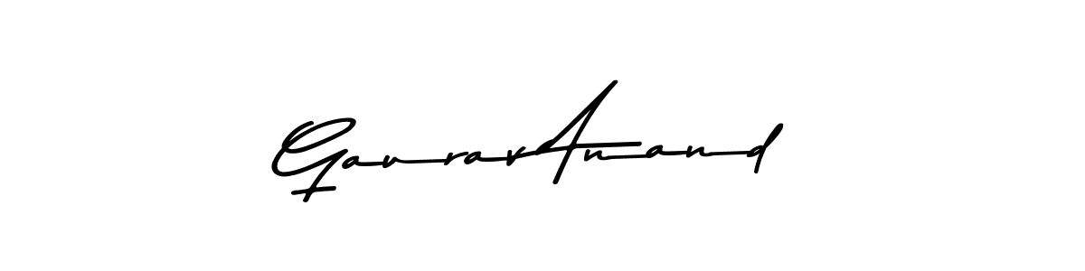 The best way (Asem Kandis PERSONAL USE) to make a short signature is to pick only two or three words in your name. The name Gaurav Anand include a total of six letters. For converting this name. Gaurav Anand signature style 9 images and pictures png