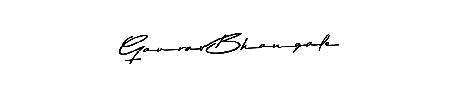 Similarly Asem Kandis PERSONAL USE is the best handwritten signature design. Signature creator online .You can use it as an online autograph creator for name Gaurav Bhangale. Gaurav Bhangale signature style 9 images and pictures png