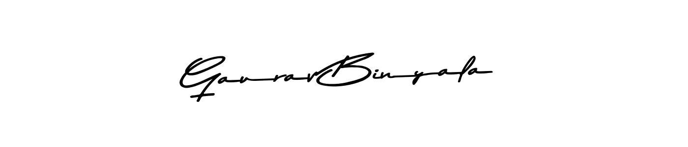 It looks lik you need a new signature style for name Gaurav Binyala. Design unique handwritten (Asem Kandis PERSONAL USE) signature with our free signature maker in just a few clicks. Gaurav Binyala signature style 9 images and pictures png