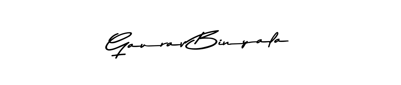 Here are the top 10 professional signature styles for the name Gaurav Binyala. These are the best autograph styles you can use for your name. Gaurav Binyala signature style 9 images and pictures png