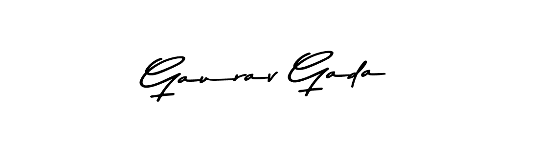 Asem Kandis PERSONAL USE is a professional signature style that is perfect for those who want to add a touch of class to their signature. It is also a great choice for those who want to make their signature more unique. Get Gaurav Gada name to fancy signature for free. Gaurav Gada signature style 9 images and pictures png