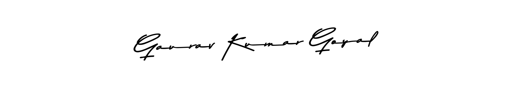 Design your own signature with our free online signature maker. With this signature software, you can create a handwritten (Asem Kandis PERSONAL USE) signature for name Gaurav Kumar Goyal. Gaurav Kumar Goyal signature style 9 images and pictures png