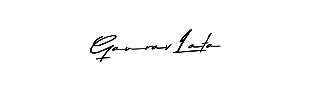 Asem Kandis PERSONAL USE is a professional signature style that is perfect for those who want to add a touch of class to their signature. It is also a great choice for those who want to make their signature more unique. Get Gaurav Lata name to fancy signature for free. Gaurav Lata signature style 9 images and pictures png