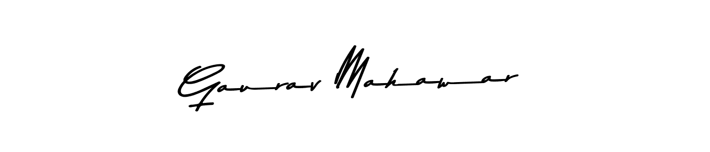 Also You can easily find your signature by using the search form. We will create Gaurav Mahawar name handwritten signature images for you free of cost using Asem Kandis PERSONAL USE sign style. Gaurav Mahawar signature style 9 images and pictures png
