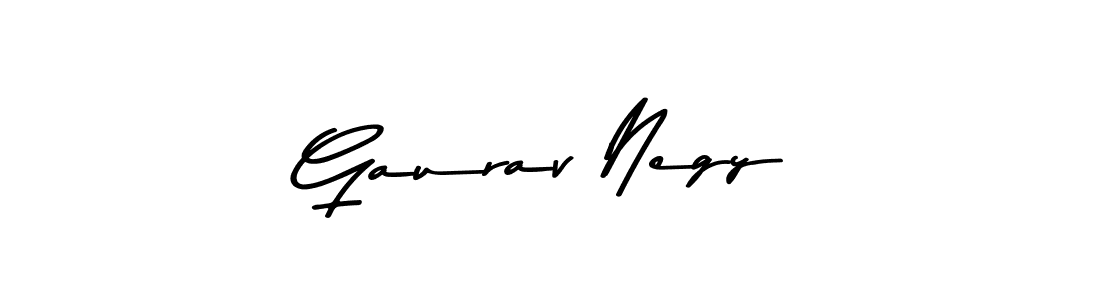 Make a short Gaurav Negy signature style. Manage your documents anywhere anytime using Asem Kandis PERSONAL USE. Create and add eSignatures, submit forms, share and send files easily. Gaurav Negy signature style 9 images and pictures png