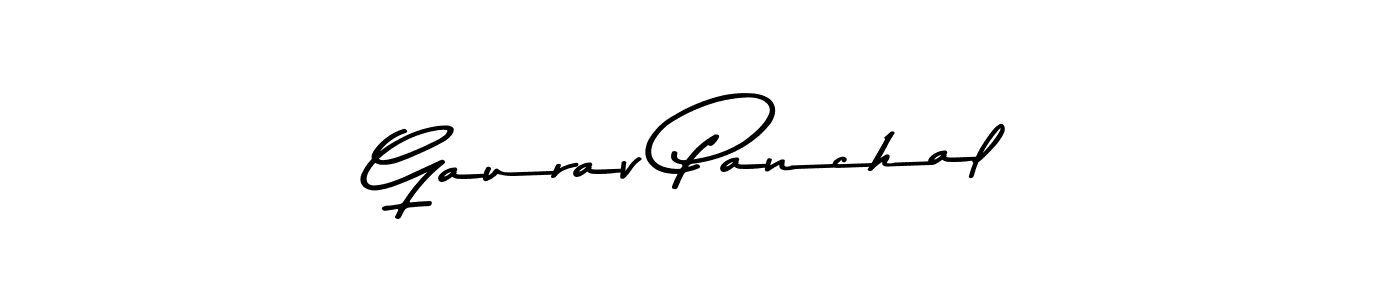 Design your own signature with our free online signature maker. With this signature software, you can create a handwritten (Asem Kandis PERSONAL USE) signature for name Gaurav Panchal. Gaurav Panchal signature style 9 images and pictures png