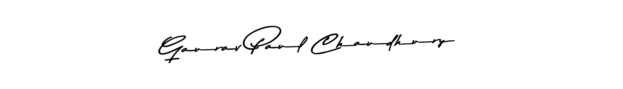 Make a beautiful signature design for name Gaurav Paul Chaudhury. With this signature (Asem Kandis PERSONAL USE) style, you can create a handwritten signature for free. Gaurav Paul Chaudhury signature style 9 images and pictures png