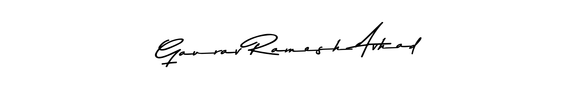You should practise on your own different ways (Asem Kandis PERSONAL USE) to write your name (Gaurav Ramesh Avhad) in signature. don't let someone else do it for you. Gaurav Ramesh Avhad signature style 9 images and pictures png