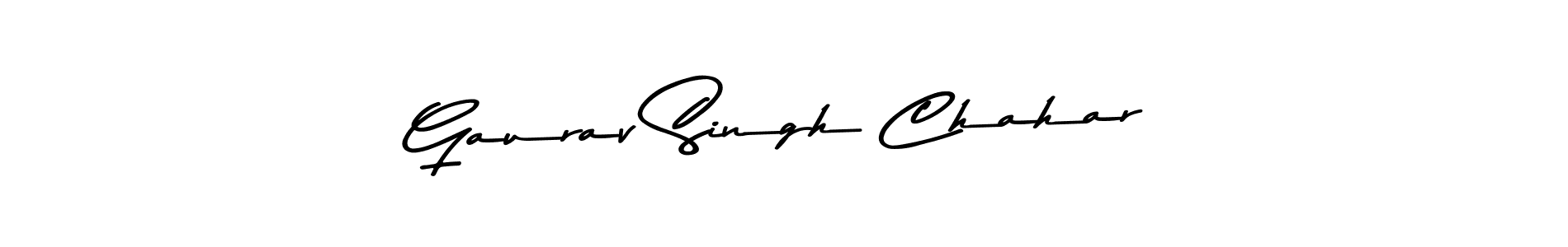 Make a beautiful signature design for name Gaurav Singh Chahar. With this signature (Asem Kandis PERSONAL USE) style, you can create a handwritten signature for free. Gaurav Singh Chahar signature style 9 images and pictures png