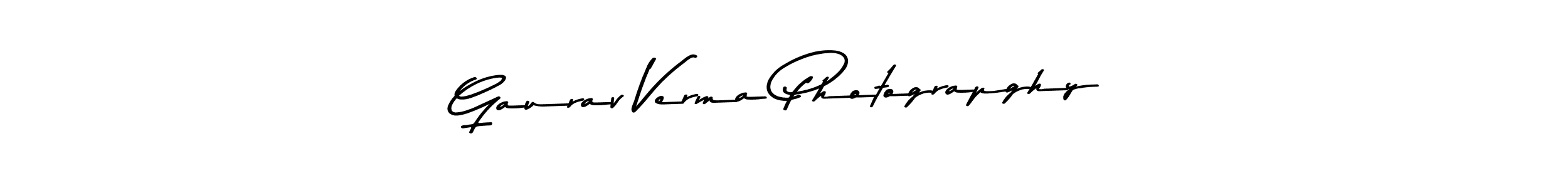 Make a beautiful signature design for name Gaurav Verma Photograpghy. With this signature (Asem Kandis PERSONAL USE) style, you can create a handwritten signature for free. Gaurav Verma Photograpghy signature style 9 images and pictures png