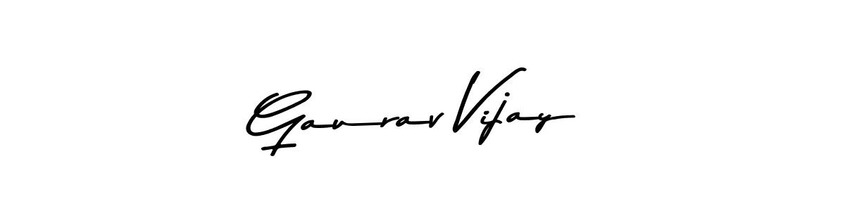 How to make Gaurav Vijay signature? Asem Kandis PERSONAL USE is a professional autograph style. Create handwritten signature for Gaurav Vijay name. Gaurav Vijay signature style 9 images and pictures png