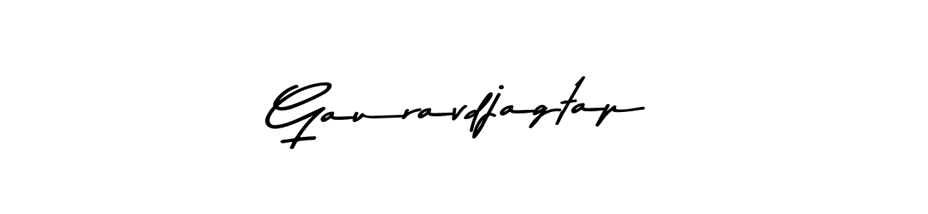 Make a beautiful signature design for name Gauravdjagtap. With this signature (Asem Kandis PERSONAL USE) style, you can create a handwritten signature for free. Gauravdjagtap signature style 9 images and pictures png