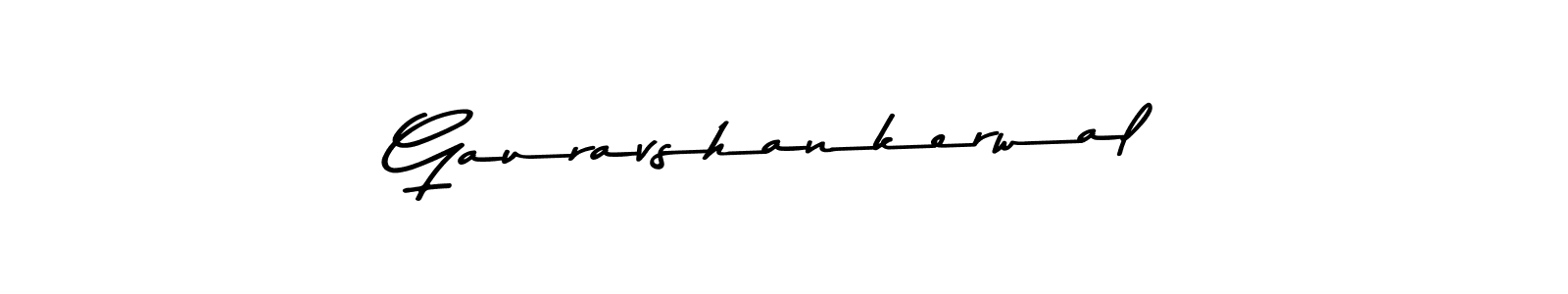 Similarly Asem Kandis PERSONAL USE is the best handwritten signature design. Signature creator online .You can use it as an online autograph creator for name Gauravshankerwal. Gauravshankerwal signature style 9 images and pictures png