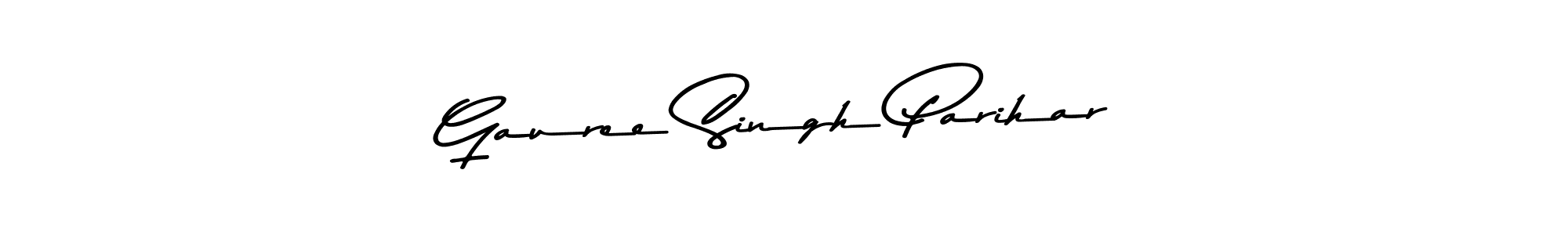 This is the best signature style for the Gauree Singh Parihar name. Also you like these signature font (Asem Kandis PERSONAL USE). Mix name signature. Gauree Singh Parihar signature style 9 images and pictures png