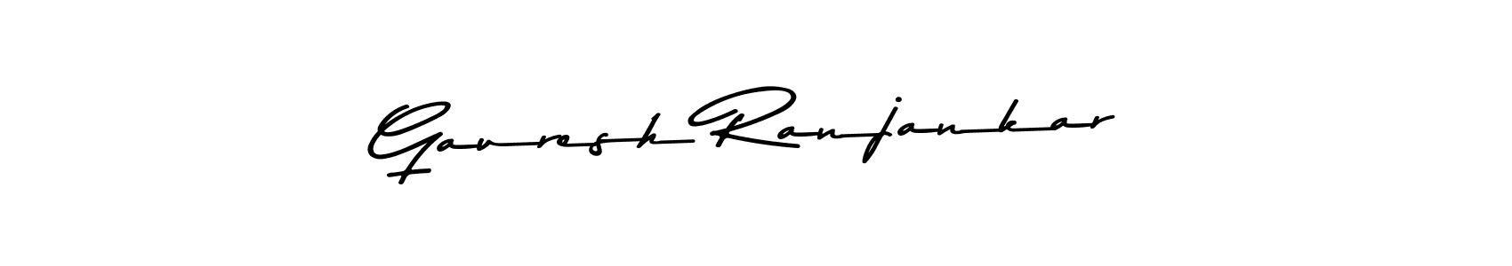 You should practise on your own different ways (Asem Kandis PERSONAL USE) to write your name (Gauresh Ranjankar) in signature. don't let someone else do it for you. Gauresh Ranjankar signature style 9 images and pictures png