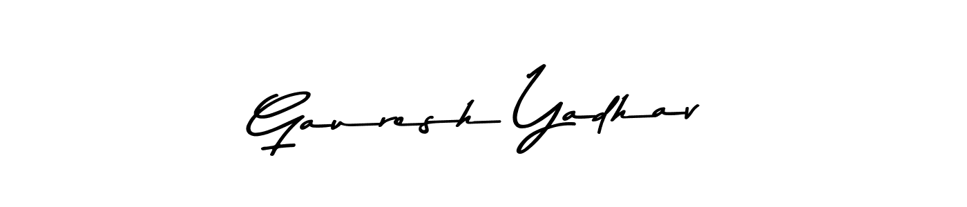 Here are the top 10 professional signature styles for the name Gauresh Yadhav. These are the best autograph styles you can use for your name. Gauresh Yadhav signature style 9 images and pictures png