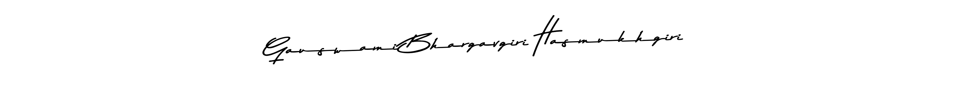 Use a signature maker to create a handwritten signature online. With this signature software, you can design (Asem Kandis PERSONAL USE) your own signature for name Gauswami Bhargavgiri Hasmukhgiri. Gauswami Bhargavgiri Hasmukhgiri signature style 9 images and pictures png