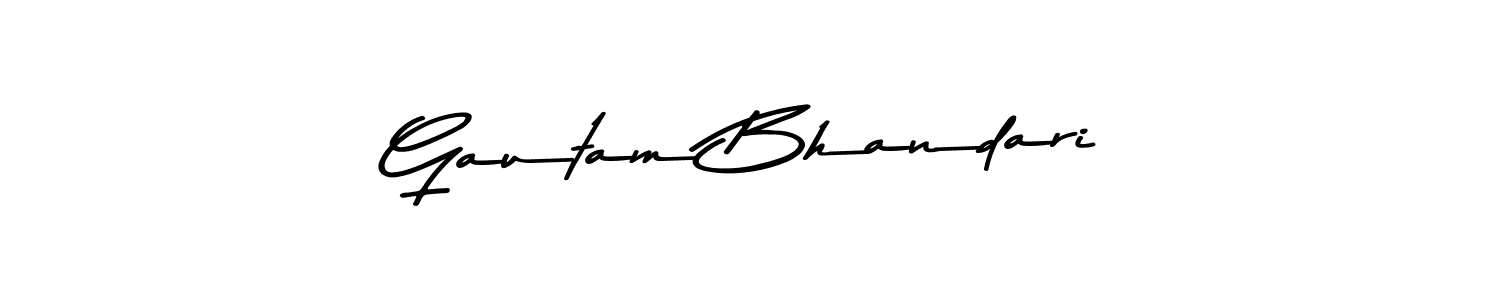 Make a beautiful signature design for name Gautam Bhandari. Use this online signature maker to create a handwritten signature for free. Gautam Bhandari signature style 9 images and pictures png