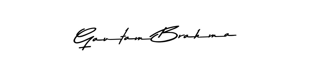 Asem Kandis PERSONAL USE is a professional signature style that is perfect for those who want to add a touch of class to their signature. It is also a great choice for those who want to make their signature more unique. Get Gautam Brahma name to fancy signature for free. Gautam Brahma signature style 9 images and pictures png
