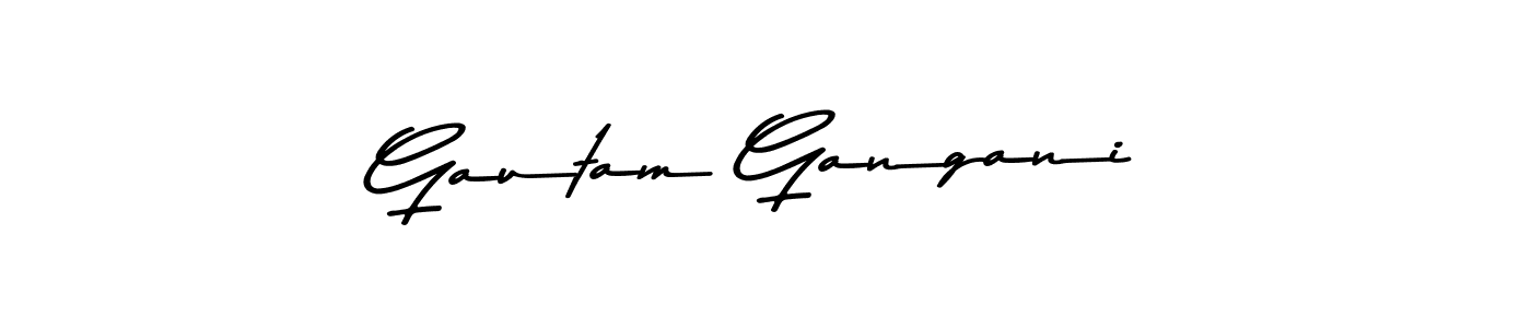 Similarly Asem Kandis PERSONAL USE is the best handwritten signature design. Signature creator online .You can use it as an online autograph creator for name Gautam Gangani. Gautam Gangani signature style 9 images and pictures png