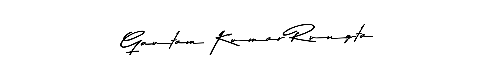 The best way (Asem Kandis PERSONAL USE) to make a short signature is to pick only two or three words in your name. The name Gautam Kumar Rungta include a total of six letters. For converting this name. Gautam Kumar Rungta signature style 9 images and pictures png