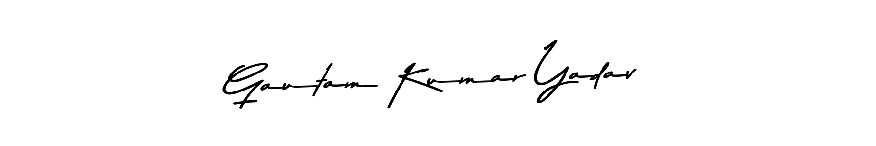 The best way (Asem Kandis PERSONAL USE) to make a short signature is to pick only two or three words in your name. The name Gautam Kumar Yadav include a total of six letters. For converting this name. Gautam Kumar Yadav signature style 9 images and pictures png