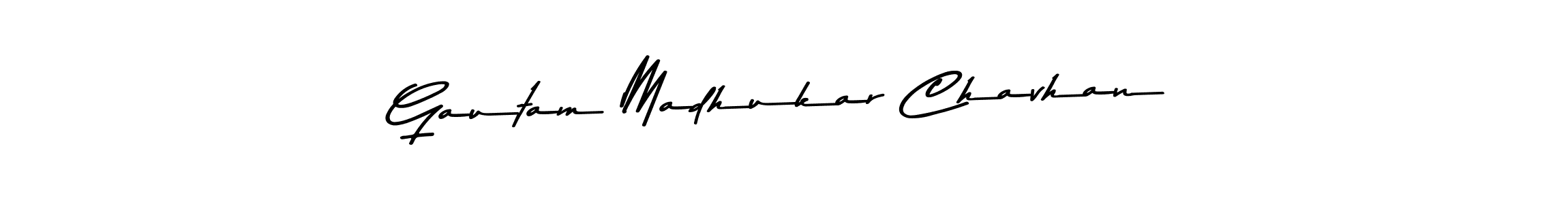 Also we have Gautam Madhukar Chavhan name is the best signature style. Create professional handwritten signature collection using Asem Kandis PERSONAL USE autograph style. Gautam Madhukar Chavhan signature style 9 images and pictures png