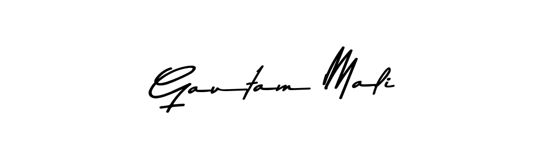 Here are the top 10 professional signature styles for the name Gautam Mali. These are the best autograph styles you can use for your name. Gautam Mali signature style 9 images and pictures png