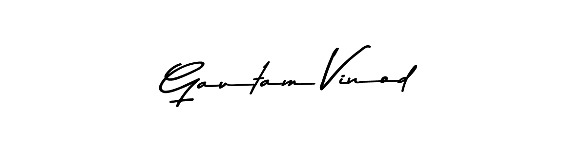 You should practise on your own different ways (Asem Kandis PERSONAL USE) to write your name (Gautam Vinod) in signature. don't let someone else do it for you. Gautam Vinod signature style 9 images and pictures png