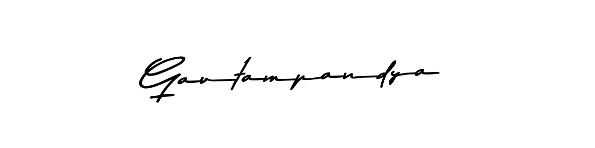 Asem Kandis PERSONAL USE is a professional signature style that is perfect for those who want to add a touch of class to their signature. It is also a great choice for those who want to make their signature more unique. Get Gautampandya name to fancy signature for free. Gautampandya signature style 9 images and pictures png