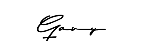 A timeless handwritten aesthetic for Gauy. The Asem Kandis PERSONAL USE font gives your signature a handcrafted feel with natural curves. Gauy signature style 9 images and pictures png